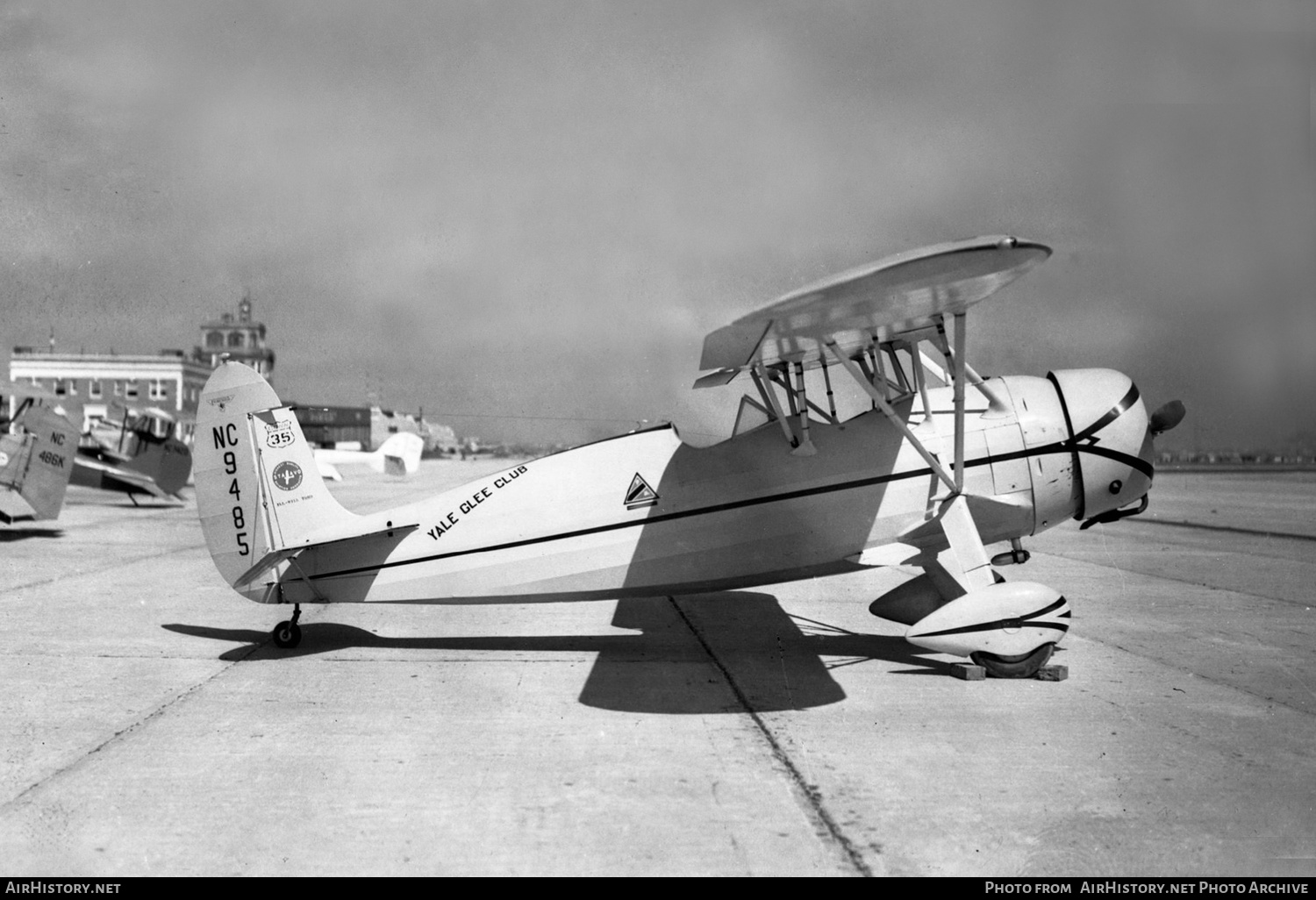 Aircraft Photo of NC9485 | Fairchild 22 C7E | Yale Glee Club | AirHistory.net #582061