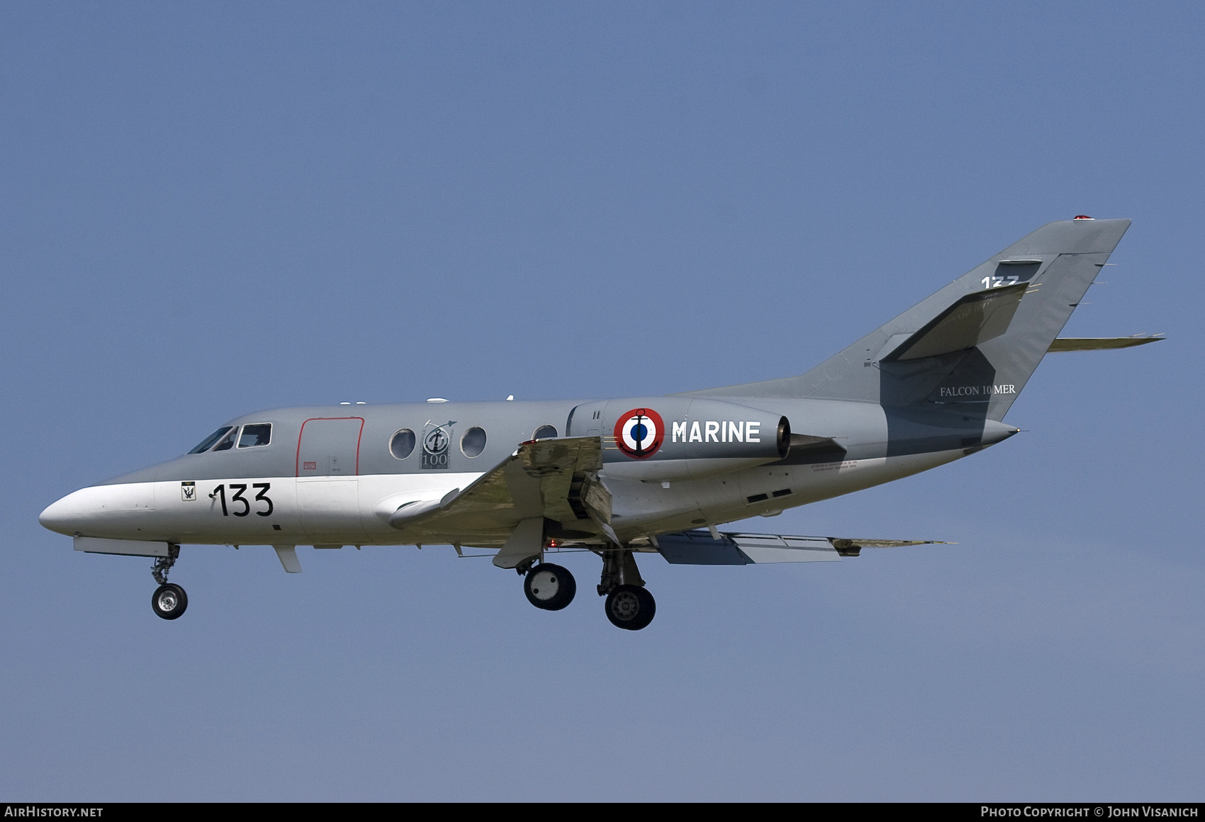 Aircraft Photo of 133 | Dassault Falcon 10MER | France - Navy | AirHistory.net #582072