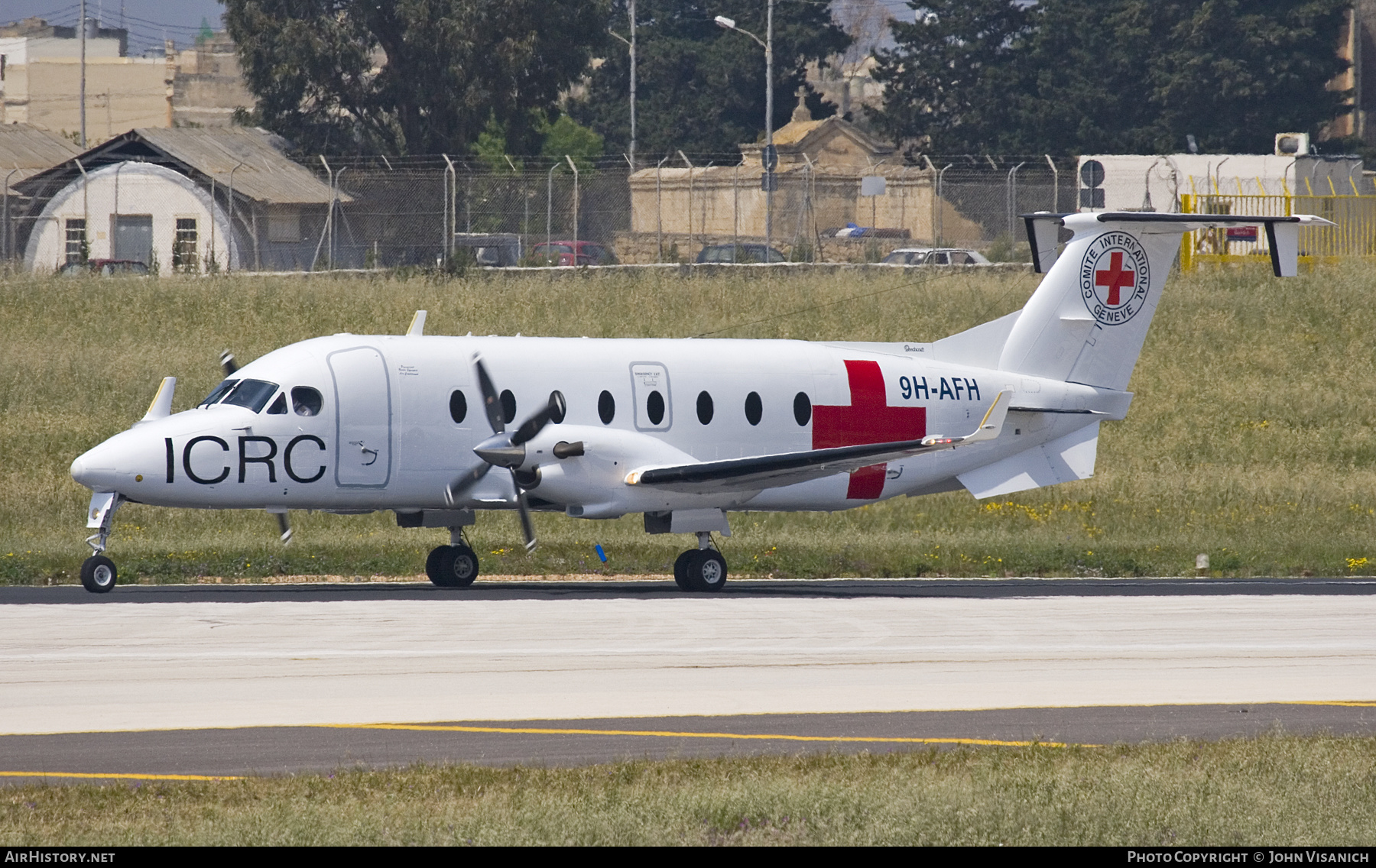 Aircraft Photo of 9H-AFH | Beech 1900D | ICRC - International Committee of the Red Cross | AirHistory.net #582074