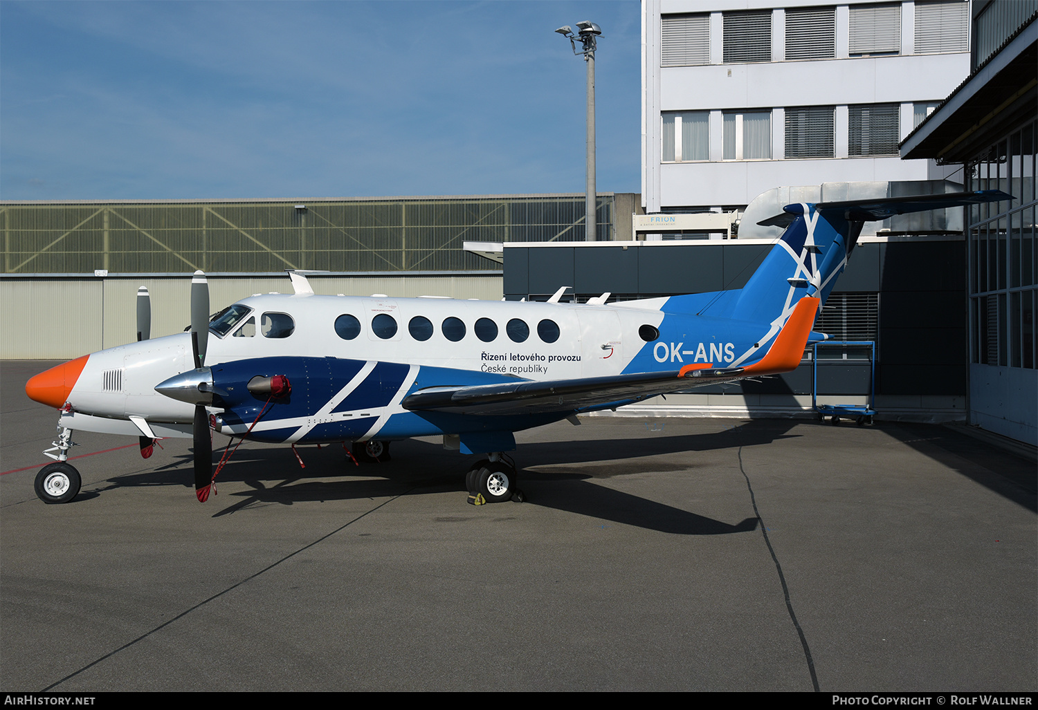 Aircraft Photo of OK-ANS | Hawker Beechcraft 350i King Air (B300) | Řízení letového provozu České republiky / Air Navigation Services of the Czech Republic | AirHistory.net #582094