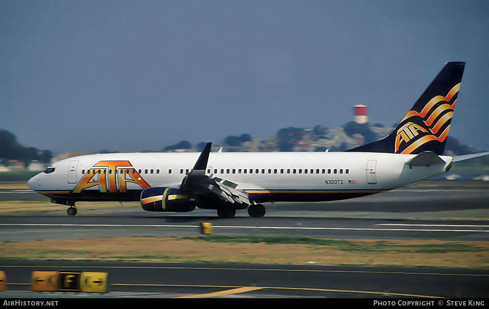 Aircraft Photo of N320TZ | Boeing 737-86N | ATA Airlines - American Trans Air | AirHistory.net #582123