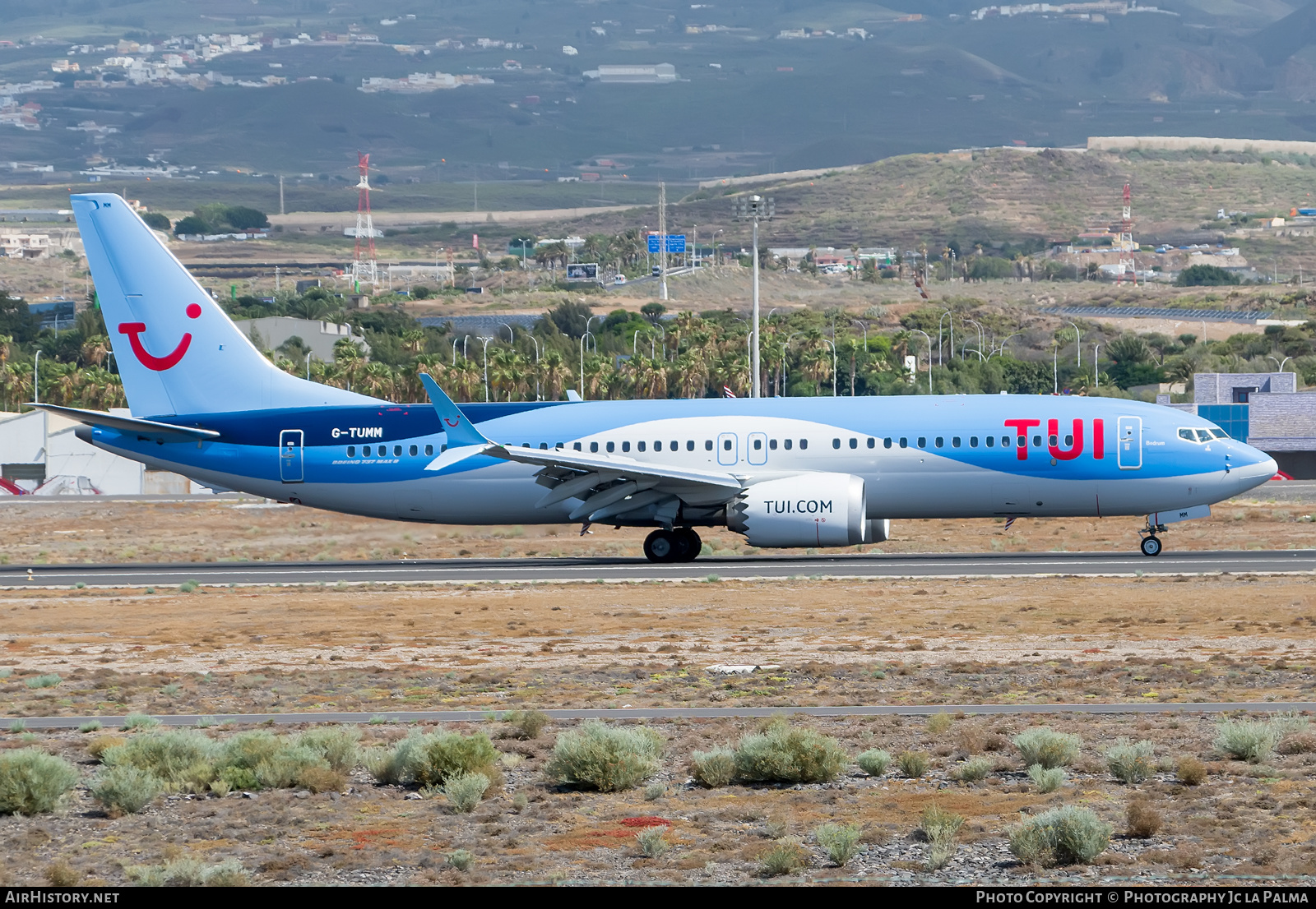 Aircraft Photo of G-TUMM | Boeing 737-8 Max 8 | TUI | AirHistory.net #582127