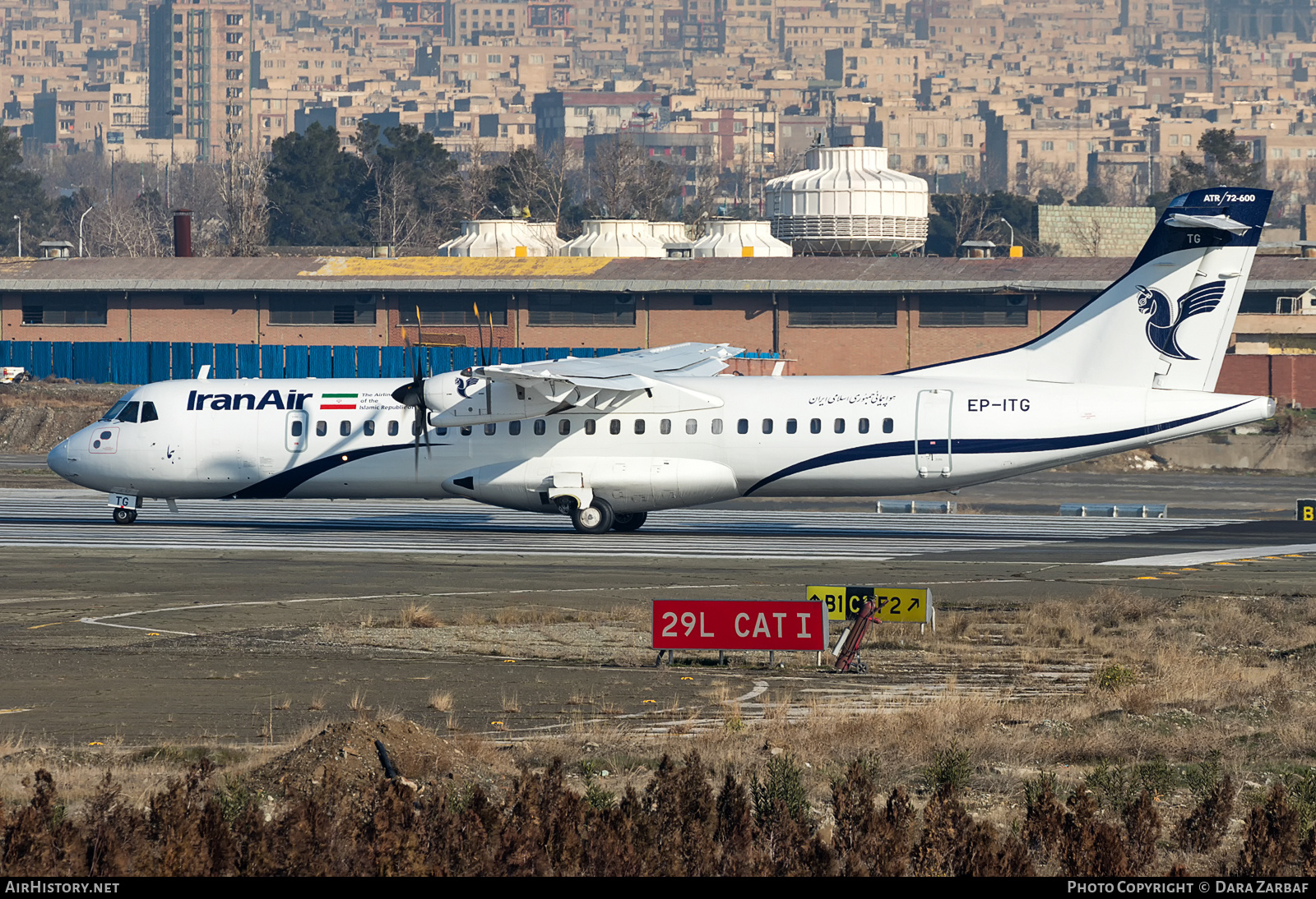 Aircraft Photo of EP-ITG | ATR ATR-72-600 (ATR-72-212A) | Iran Air | AirHistory.net #582159