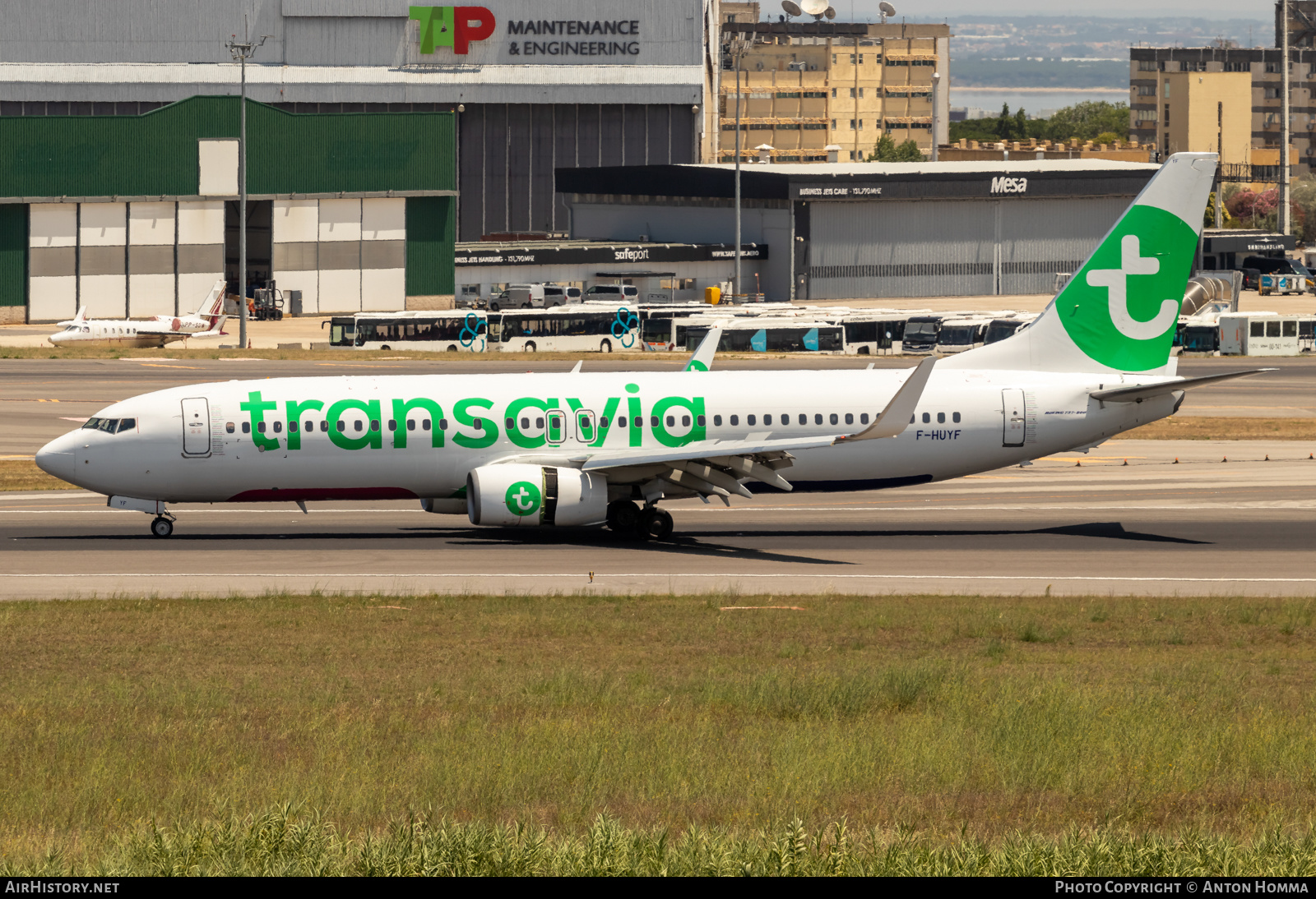 Aircraft Photo of F-HUYF | Boeing 737-8JP | Transavia | AirHistory.net #582162