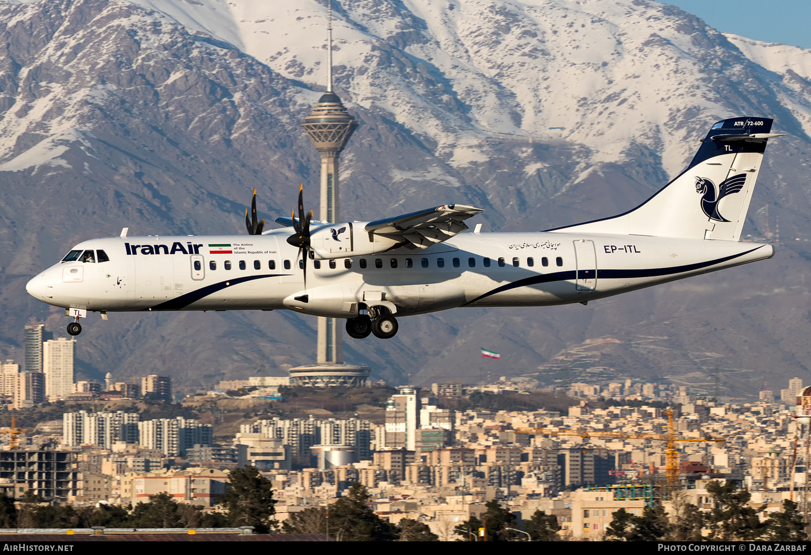 Aircraft Photo of EP-ITL | ATR ATR-72-600 (ATR-72-212A) | Iran Air | AirHistory.net #582167