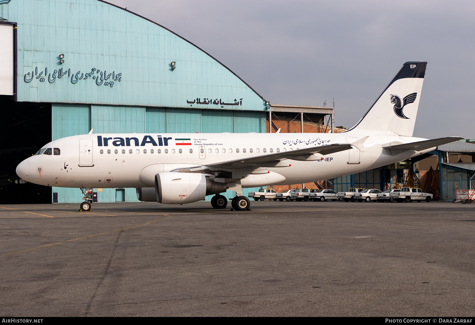Aircraft Photo of EP-IEP | Airbus A319-112 | Iran Air | AirHistory.net #582168