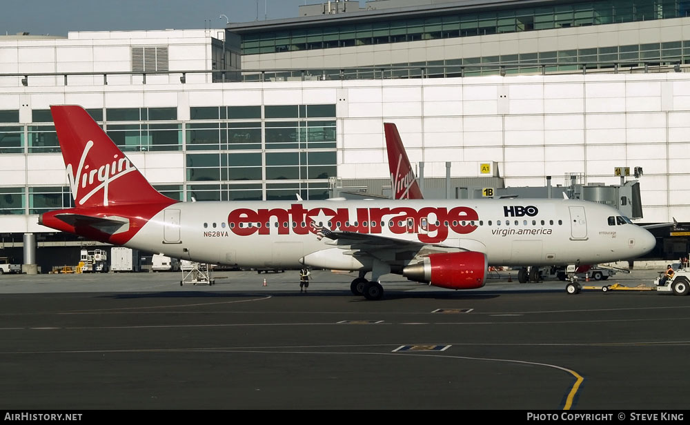 Aircraft Photo of N628VA | Airbus A320-214 | Virgin America | AirHistory.net #582169