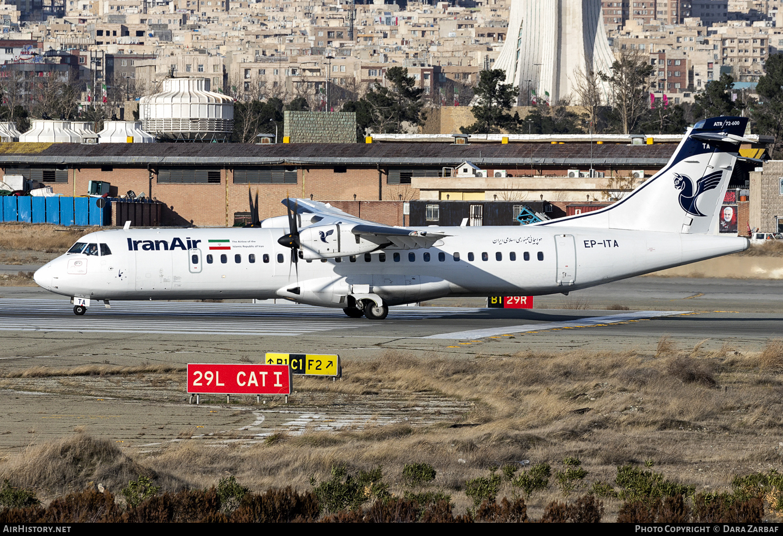Aircraft Photo of EP-ITA | ATR ATR-72-600 (ATR-72-212A) | Iran Air | AirHistory.net #582170