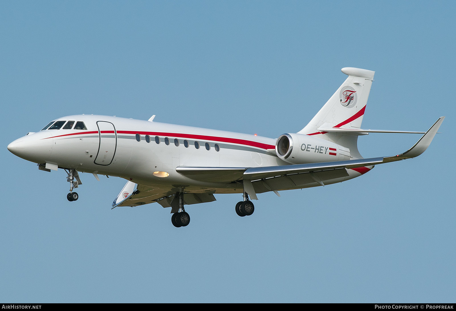Aircraft Photo of OE-HEY | Dassault Falcon 2000LX | AirHistory.net #582190