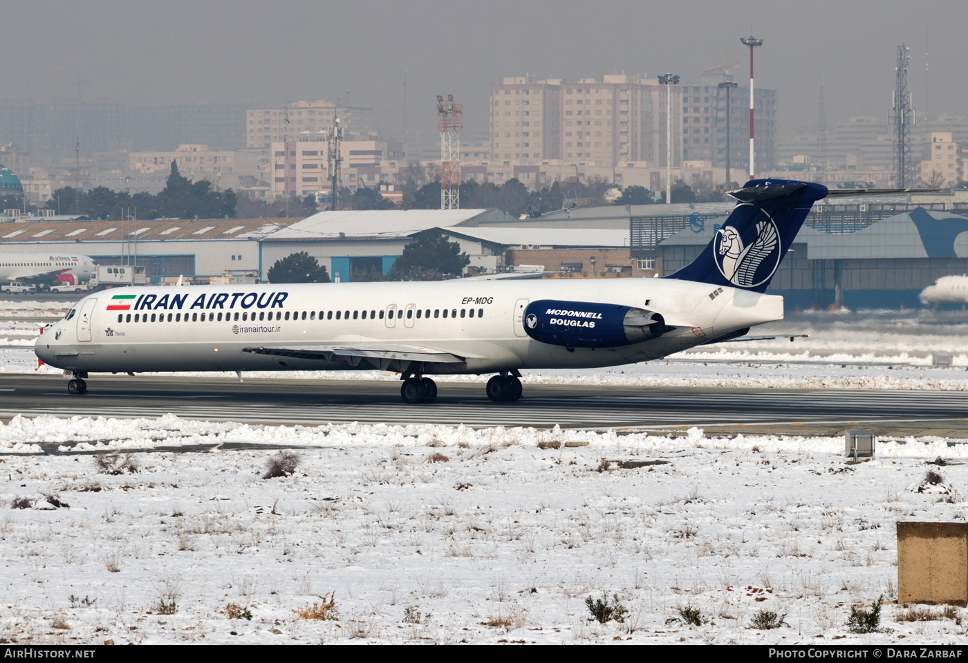 Aircraft Photo of EP-MDG | McDonnell Douglas MD-82 (DC-9-82) | Iran AirTour Airlines | AirHistory.net #582193