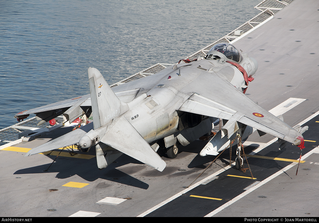 Aircraft Photo of VA.1B-39 | McDonnell Douglas EAV-8B Matador II+ | Spain - Navy | AirHistory.net #582207