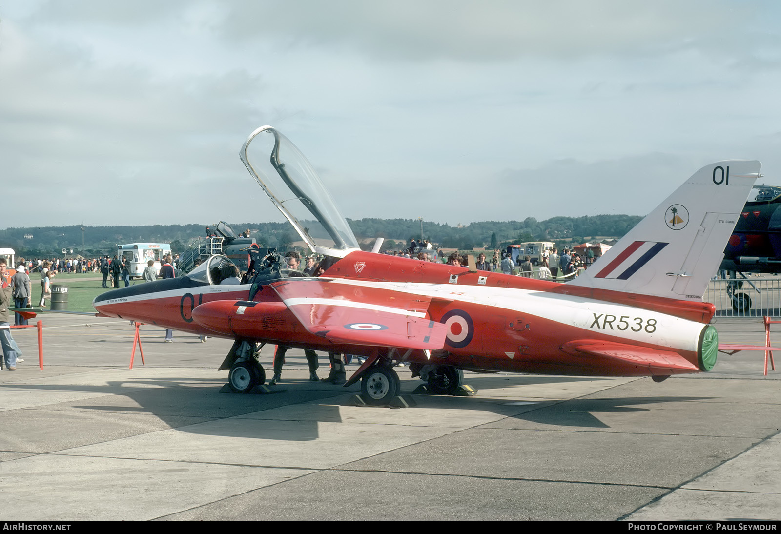 Aircraft Photo of XR538 | Folland Fo.144 Gnat T.1 | UK - Air Force | AirHistory.net #582212