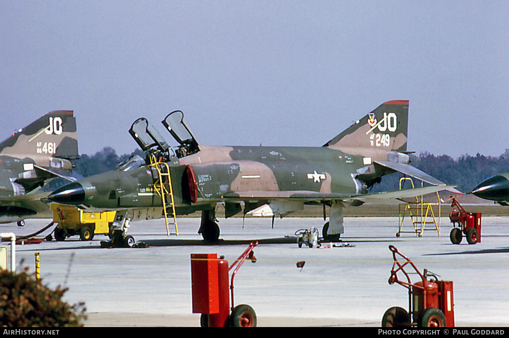 Aircraft Photo of 71-0249 / AF71-249 | McDonnell RF-4C Phantom II | USA - Air Force | AirHistory.net #582244