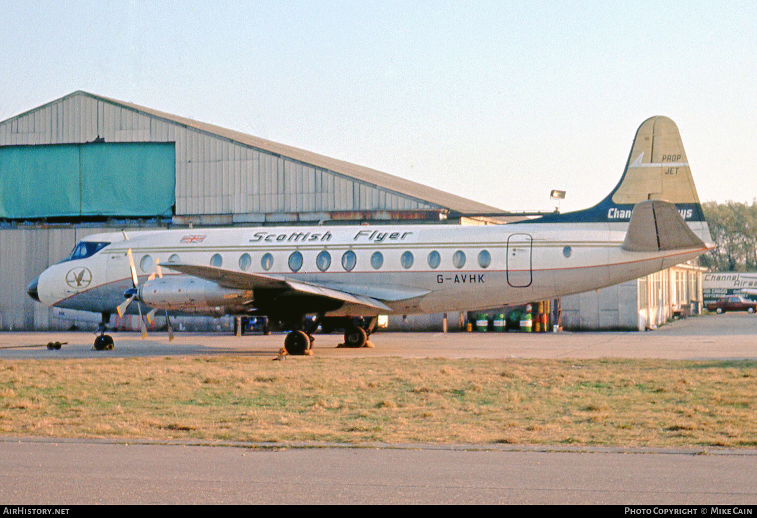 Aircraft Photo of G-AVHK | Vickers 812 Viscount | Channel Airways | AirHistory.net #582263