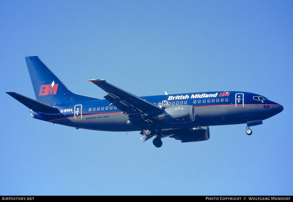 Aircraft Photo of G-BVKA | Boeing 737-59D | British Midland Airways - BMA | AirHistory.net #582273