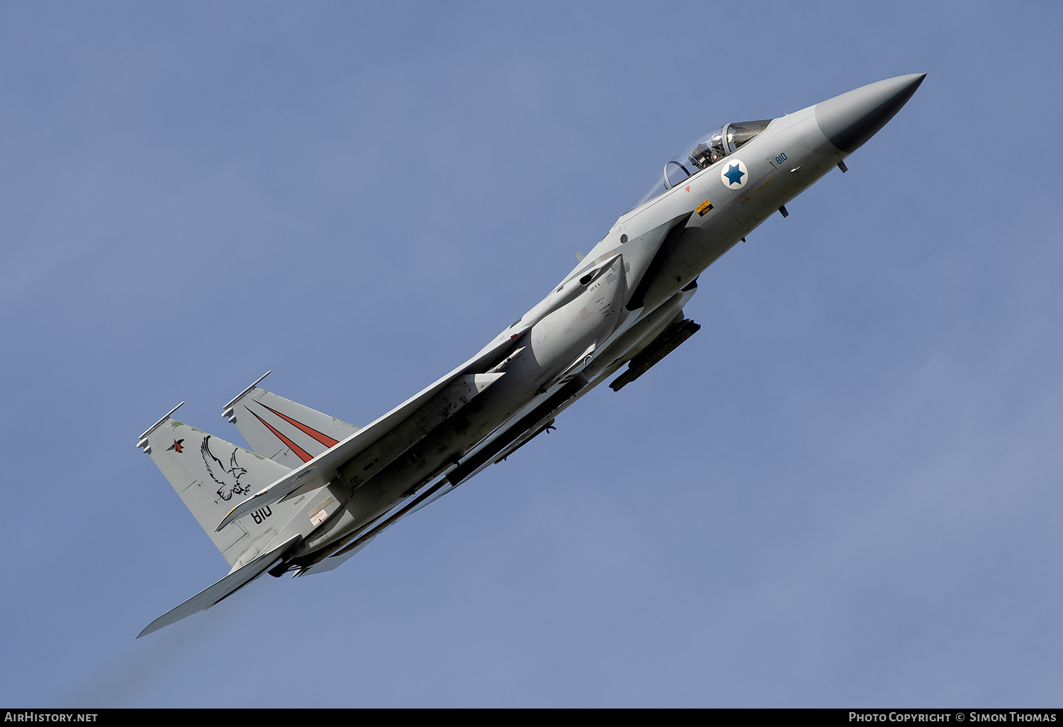 Aircraft Photo of 810 | McDonnell Douglas F-15C Baz | Israel - Air Force | AirHistory.net #582283