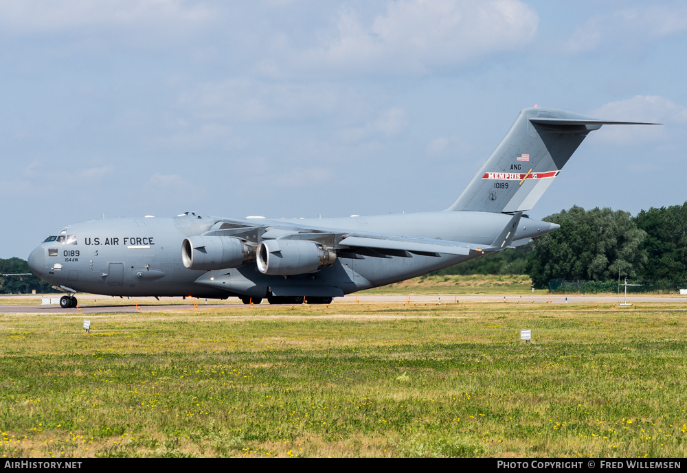 Aircraft Photo of 01-0189 / 10189 | Boeing C-17A Globemaster III | USA - Air Force | AirHistory.net #582301