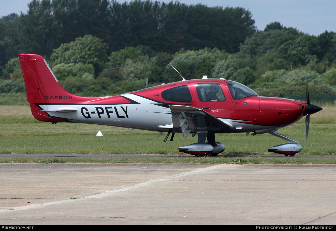 Aircraft Photo of G-PFLY | Cirrus SR-22T G6-GTS Carbon | AirHistory.net #582313