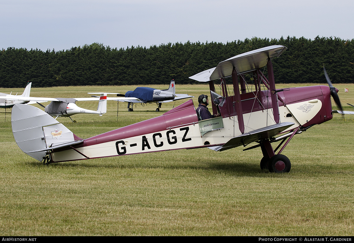 Aircraft Photo of G-ACGZ | De Havilland D.H. 60GIII Moth Major | AirHistory.net #582315