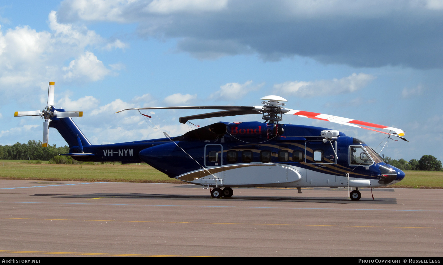 Aircraft Photo of VH-NYW | Sikorsky S-92A | Bond Helicopters | AirHistory.net #582316