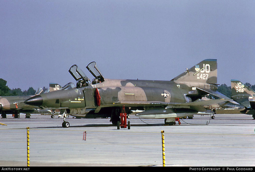 Aircraft Photo of 66-0427 / AF66-427 | McDonnell RF-4C Phantom II | USA - Air Force | AirHistory.net #582318