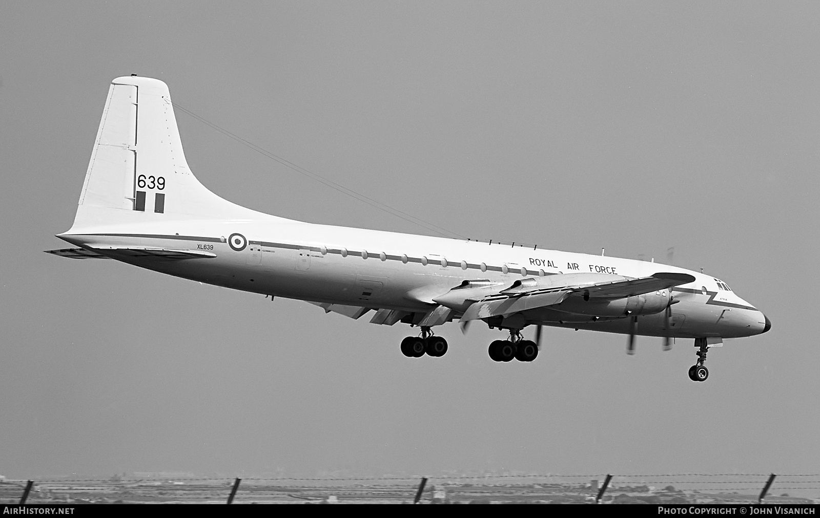 Aircraft Photo of XL639 | Bristol 175 Britannia C.1 (253) | UK - Air Force | AirHistory.net #582328