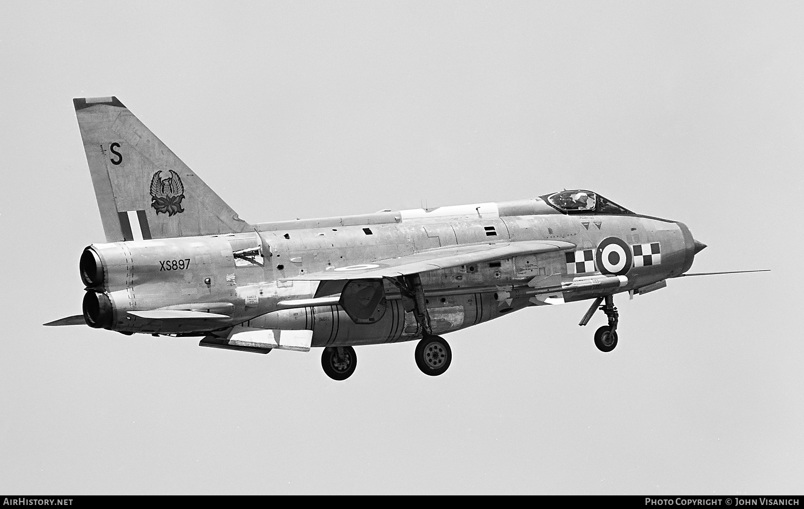 Aircraft Photo of XS897 | English Electric Lightning F6 | UK - Air Force | AirHistory.net #582333