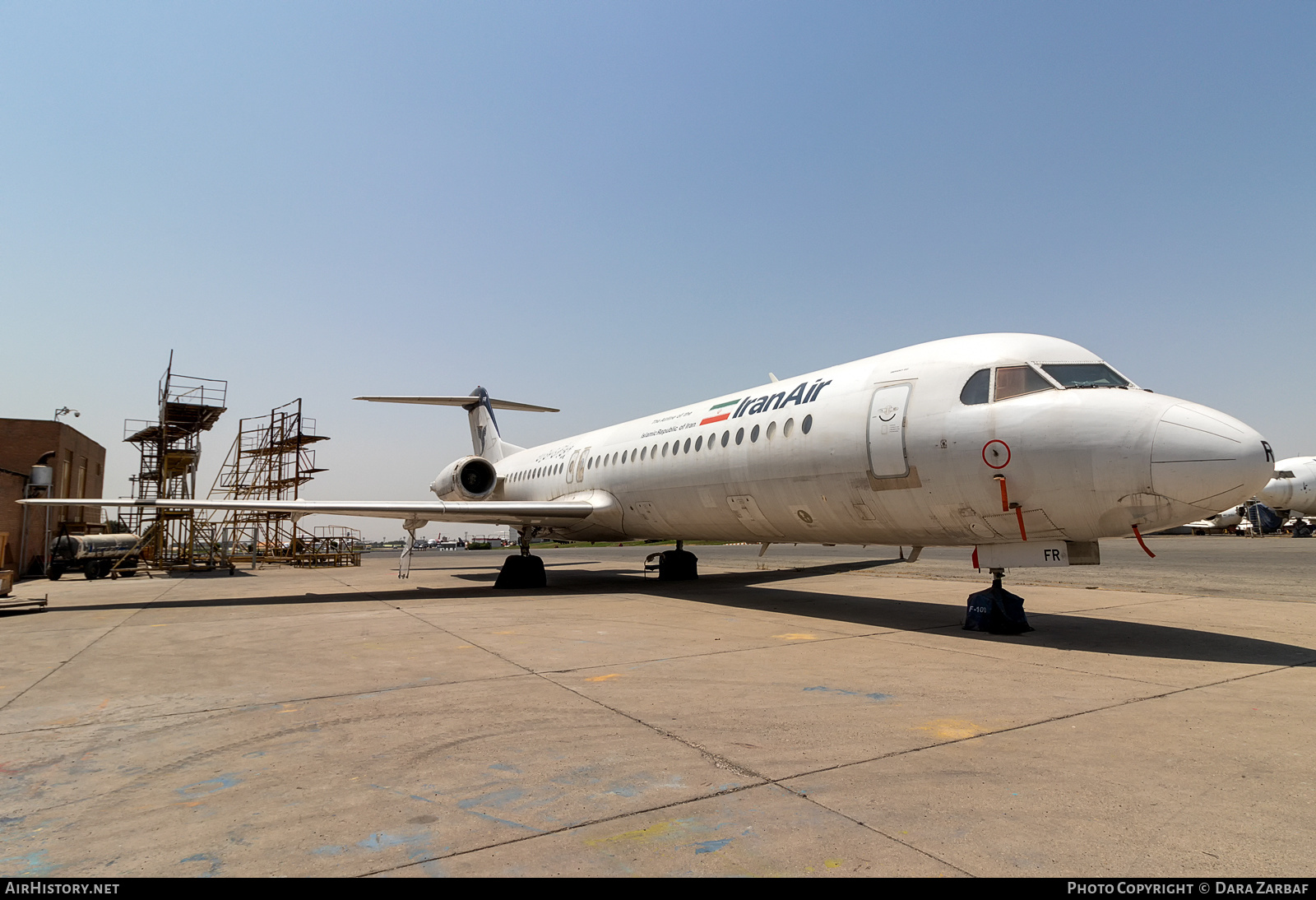 Aircraft Photo of EP-CFR | Fokker 100 (F28-0100) | Iran Air | AirHistory.net #582335