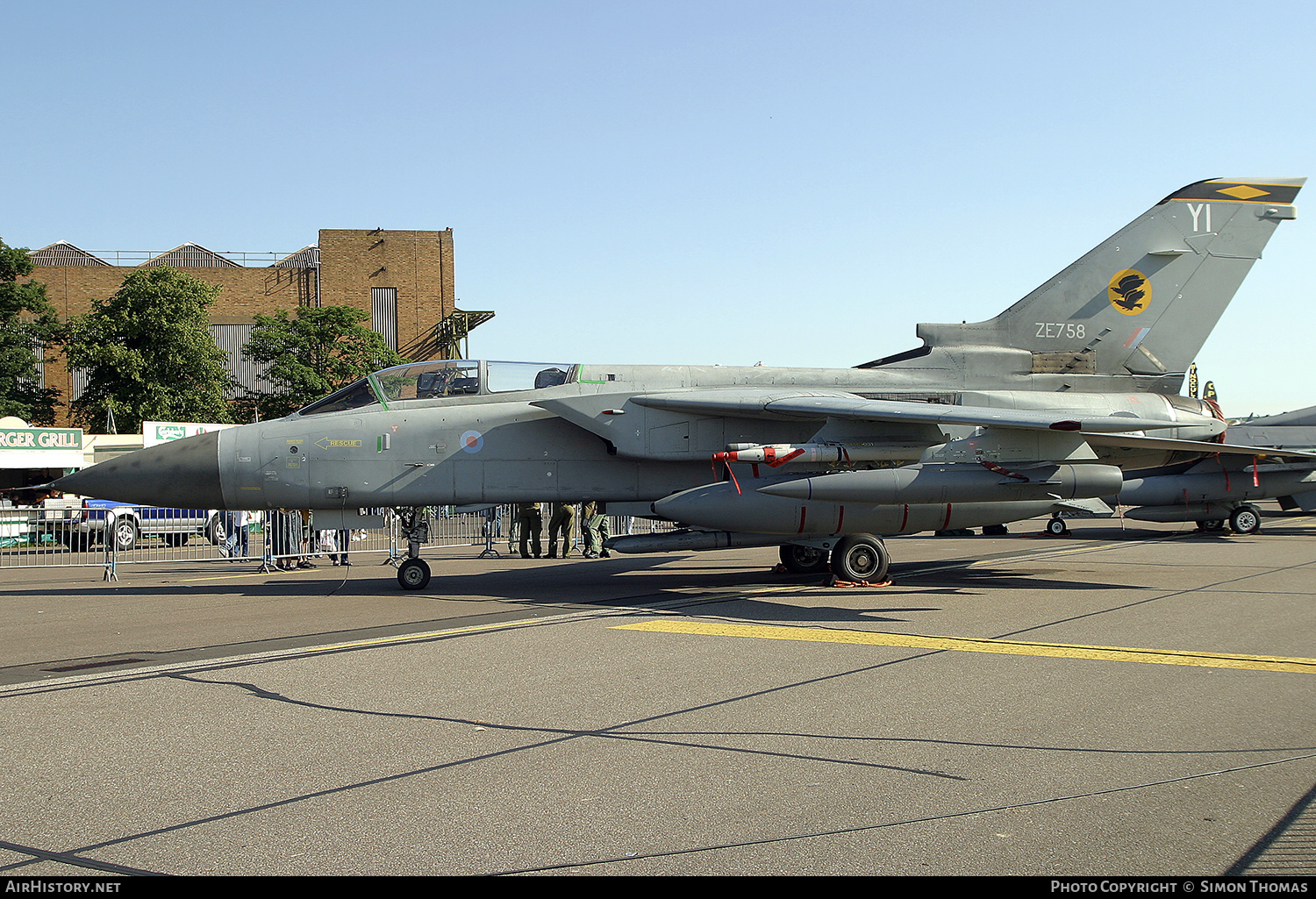 Aircraft Photo of ZE758 | Panavia Tornado F3 | UK - Air Force | AirHistory.net #582337