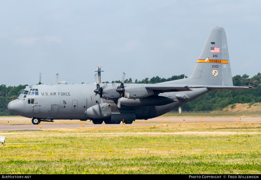 Aircraft Photo of 92-1451 / 21451 | Lockheed C-130H Hercules | USA - Air Force | AirHistory.net #582338