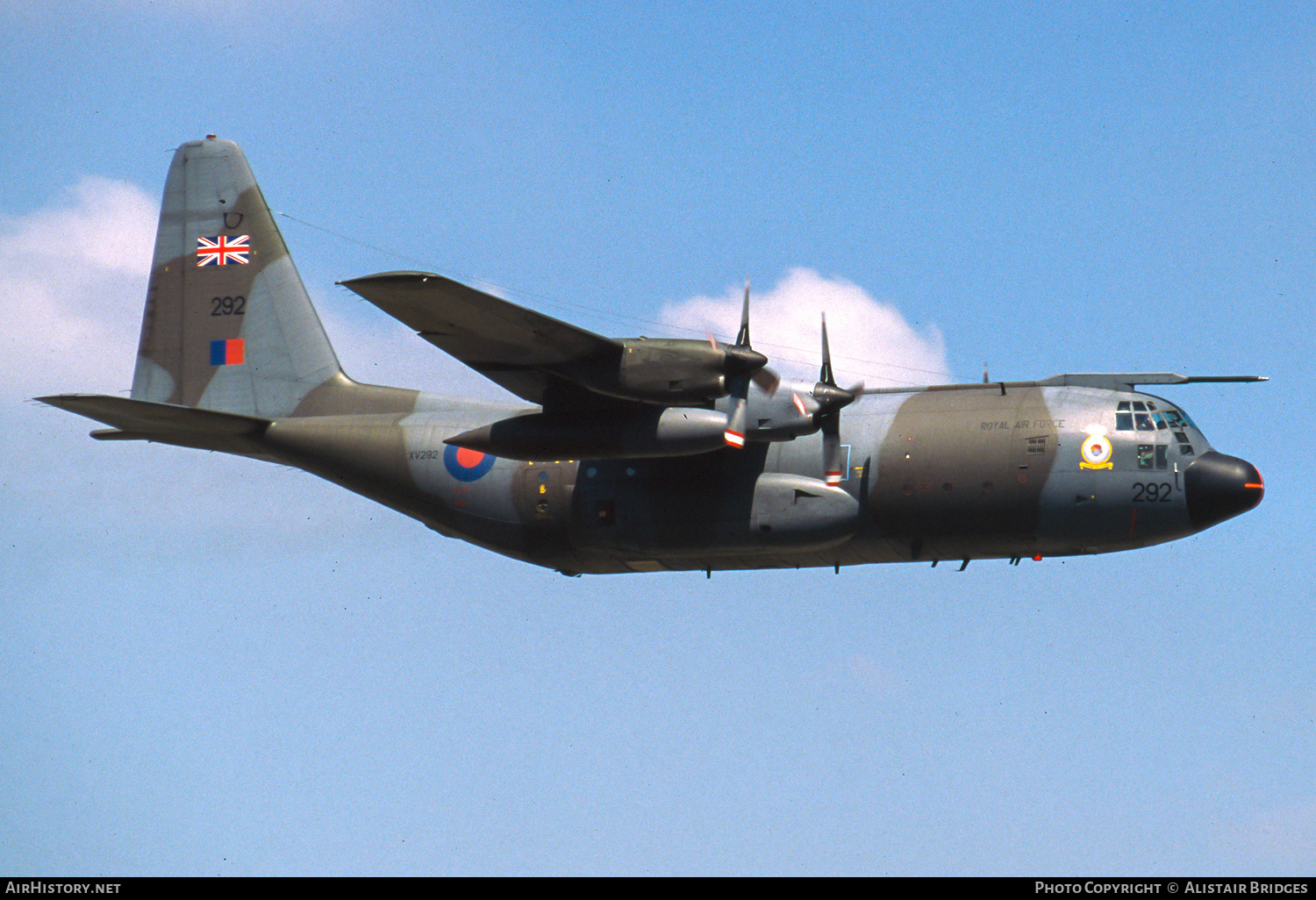 Aircraft Photo of XV292 | Lockheed C-130K Hercules C1P (L-382) | UK - Air Force | AirHistory.net #582351