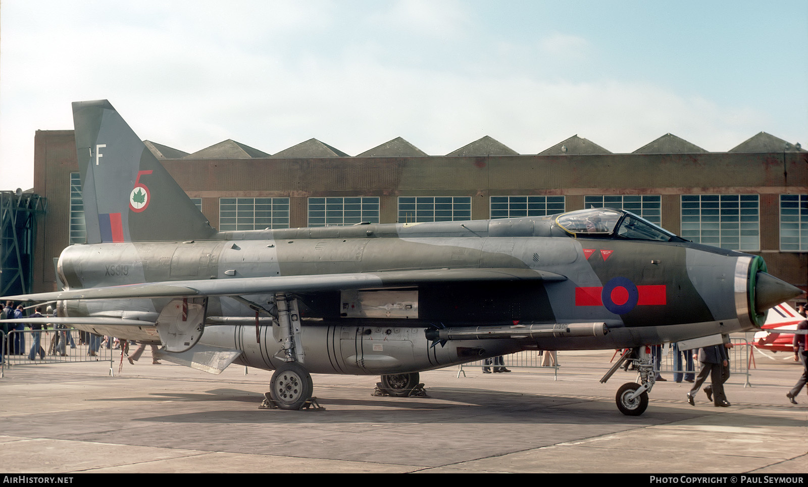 Aircraft Photo of XS919 | English Electric Lightning F6 | UK - Air Force | AirHistory.net #582370