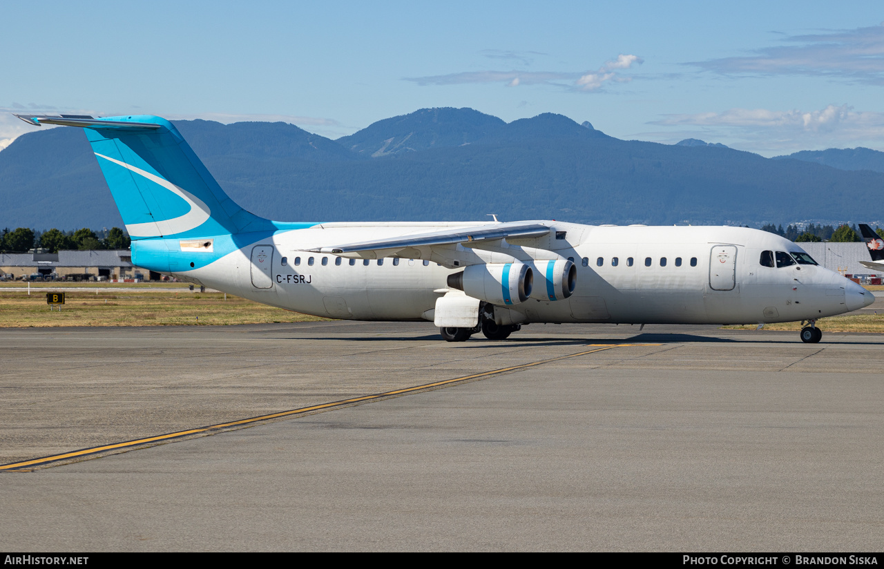 Aircraft Photo of C-FSRJ | British Aerospace Avro 146-RJ100 | Summit Air | AirHistory.net #582379