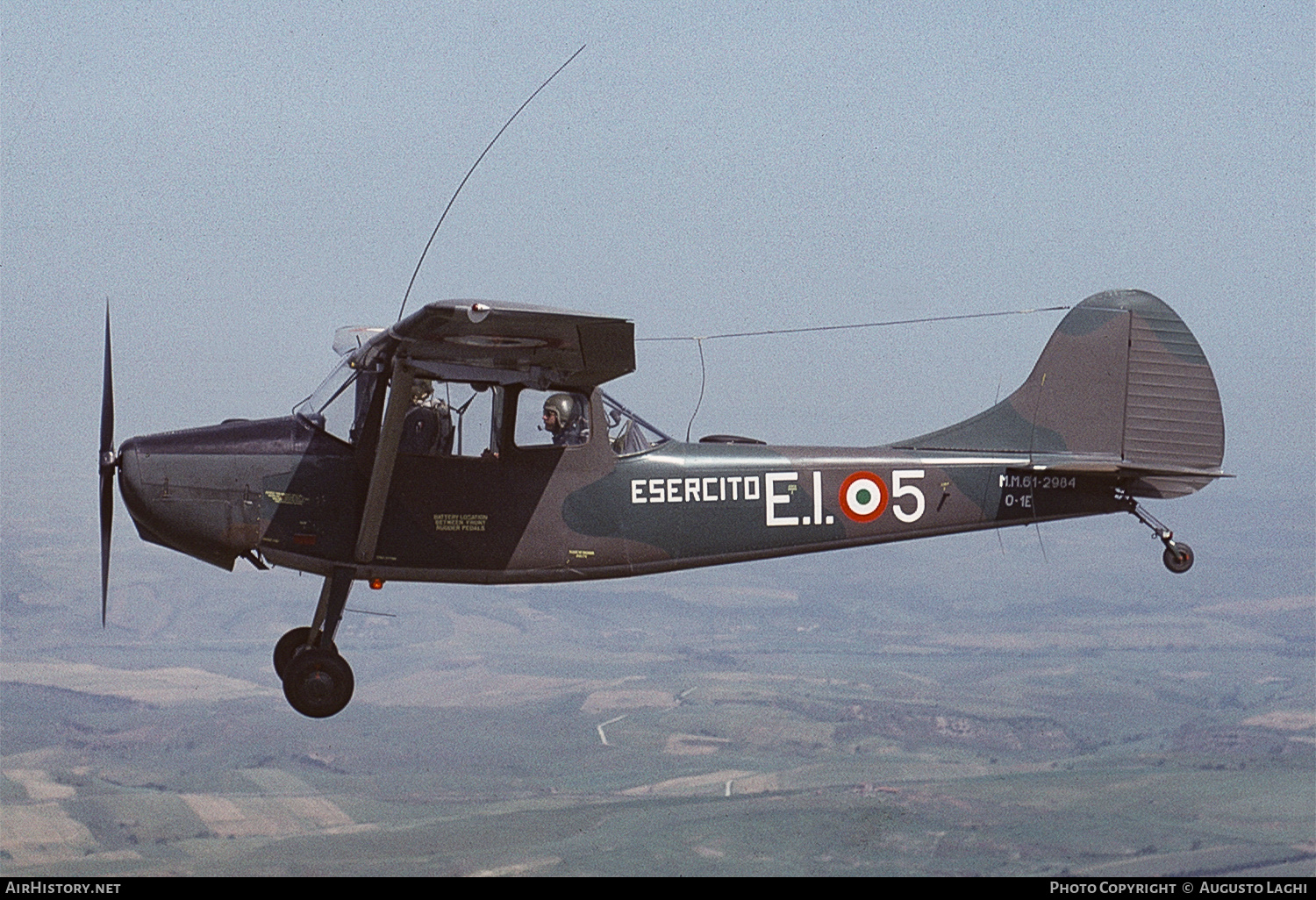 Aircraft Photo of 61-2984 | Cessna O-1E Bird Dog (305C/L-19E) | Italy - Army | AirHistory.net #582386