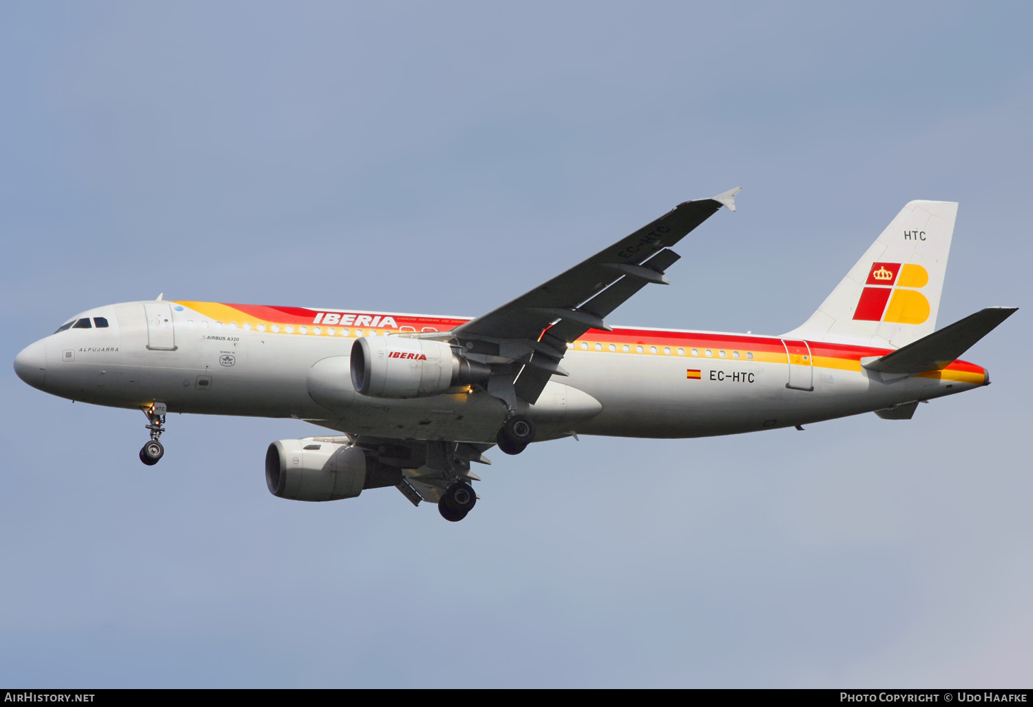 Aircraft Photo of EC-HTC | Airbus A320-214 | Iberia | AirHistory.net #582388