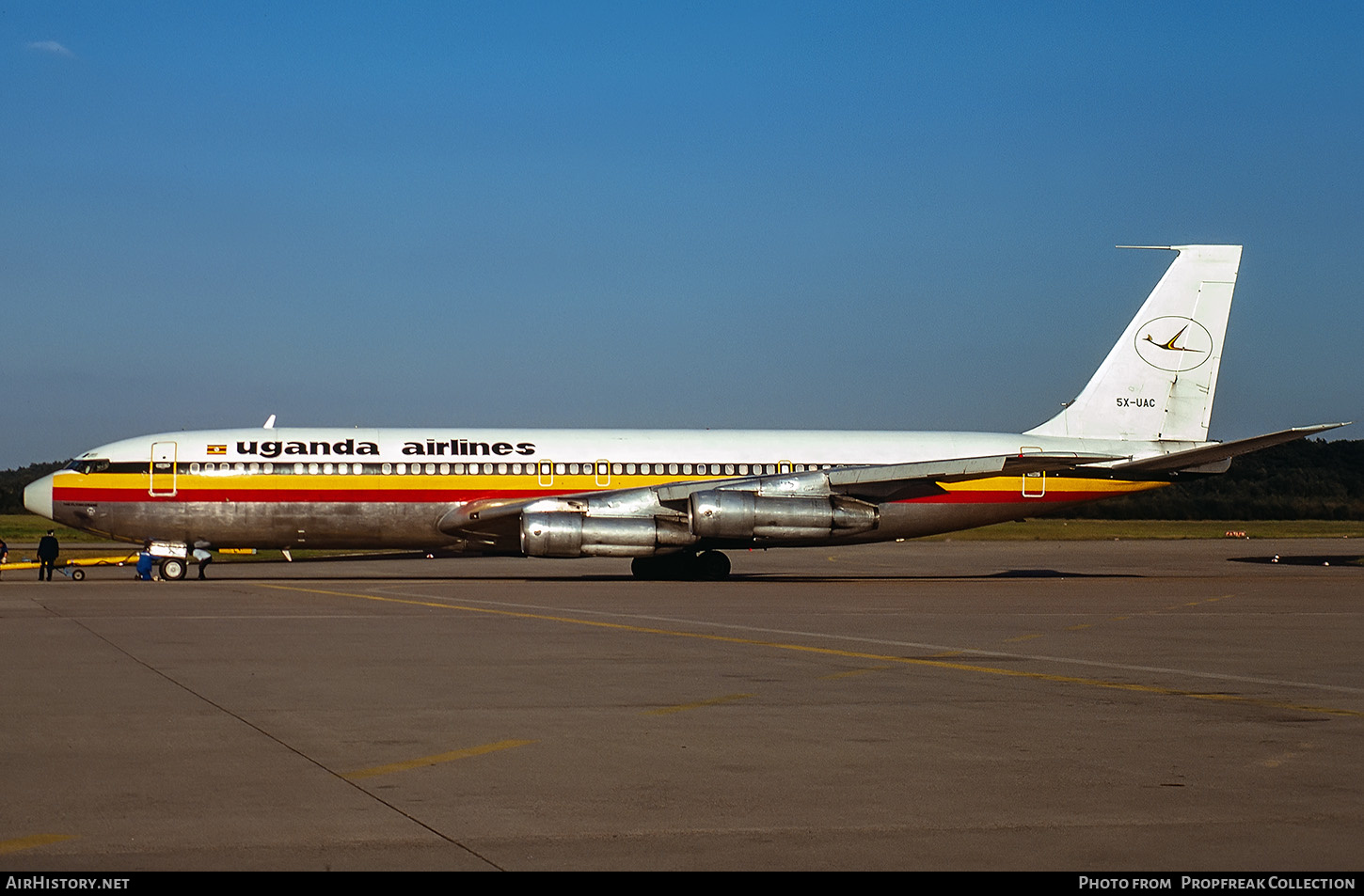 Aircraft Photo of 5X-UAC | Boeing 707-351C | Uganda Airlines | AirHistory.net #582400