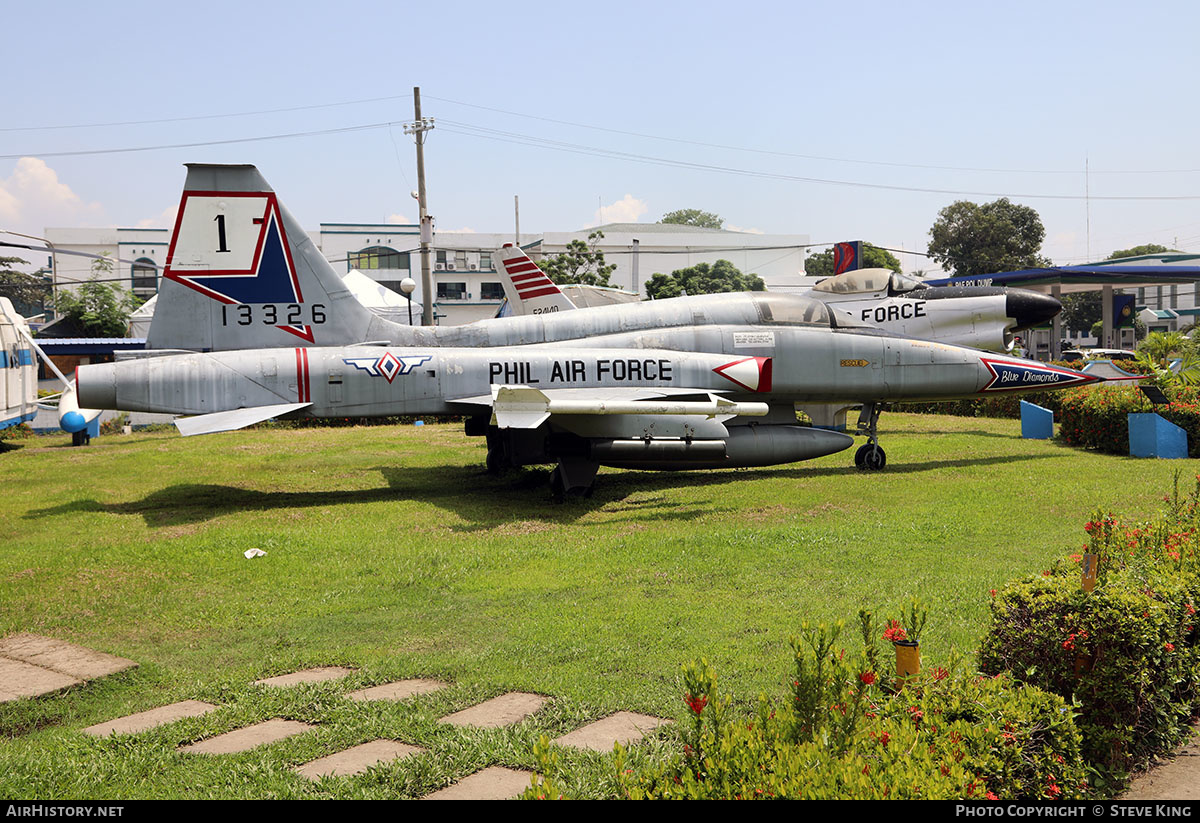 Aircraft Photo of 13326 | Northrop F-5A Freedom Fighter | Philippines - Air Force | Blue Diamonds | AirHistory.net #582412
