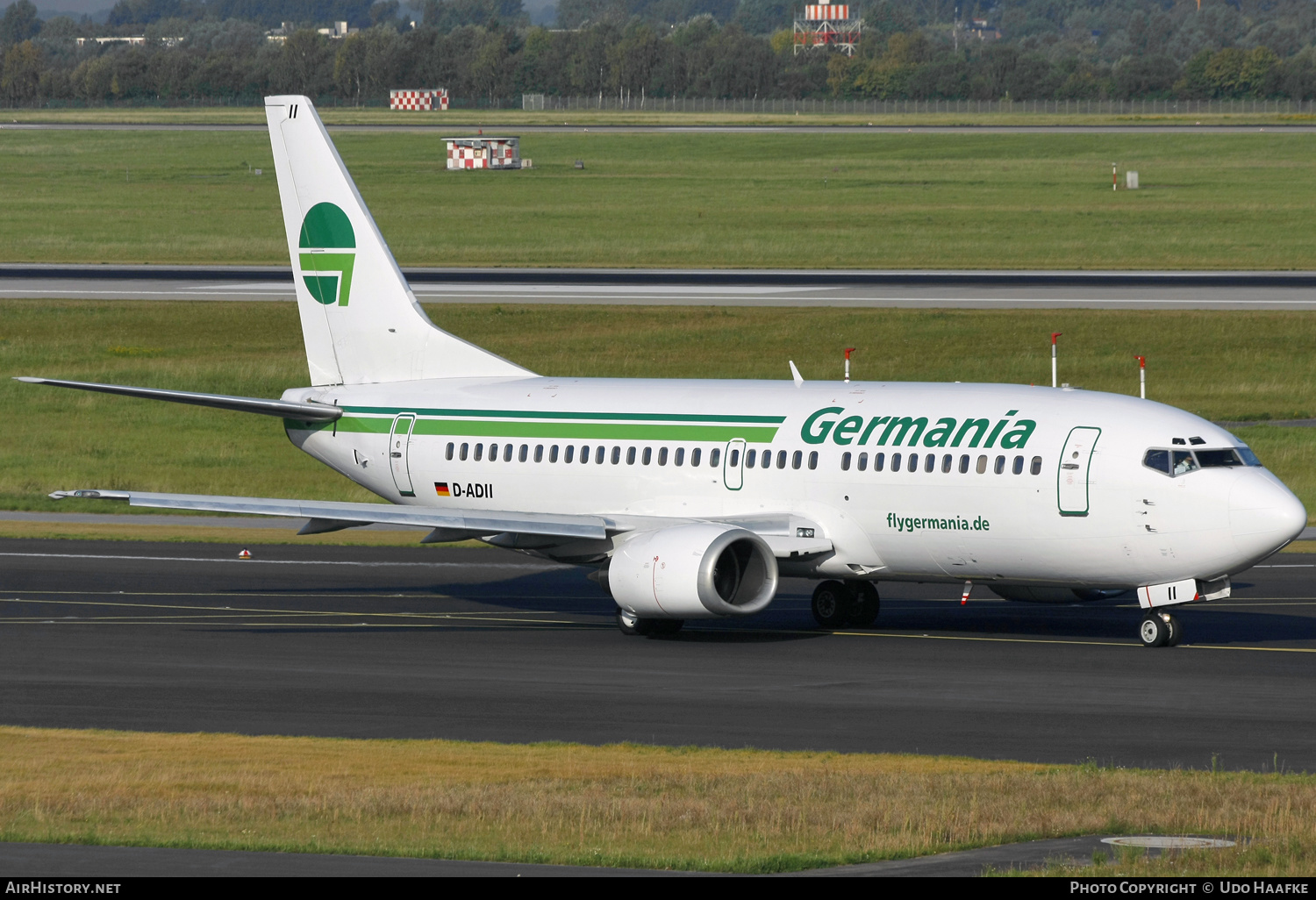 Aircraft Photo of D-ADII | Boeing 737-329 | Germania | AirHistory.net #582428