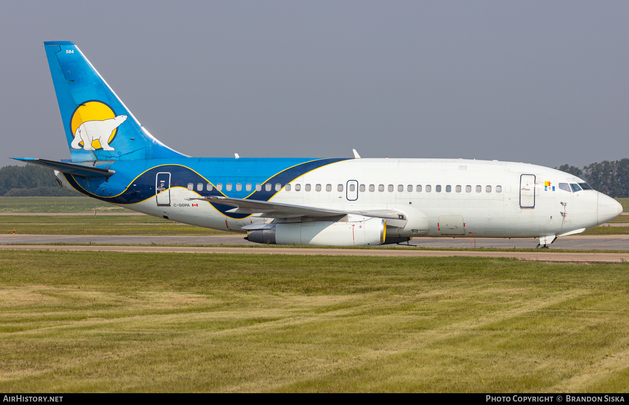 Aircraft Photo of C-GDPA | Boeing 737-2T2C/Adv | Canadian North | AirHistory.net #582430