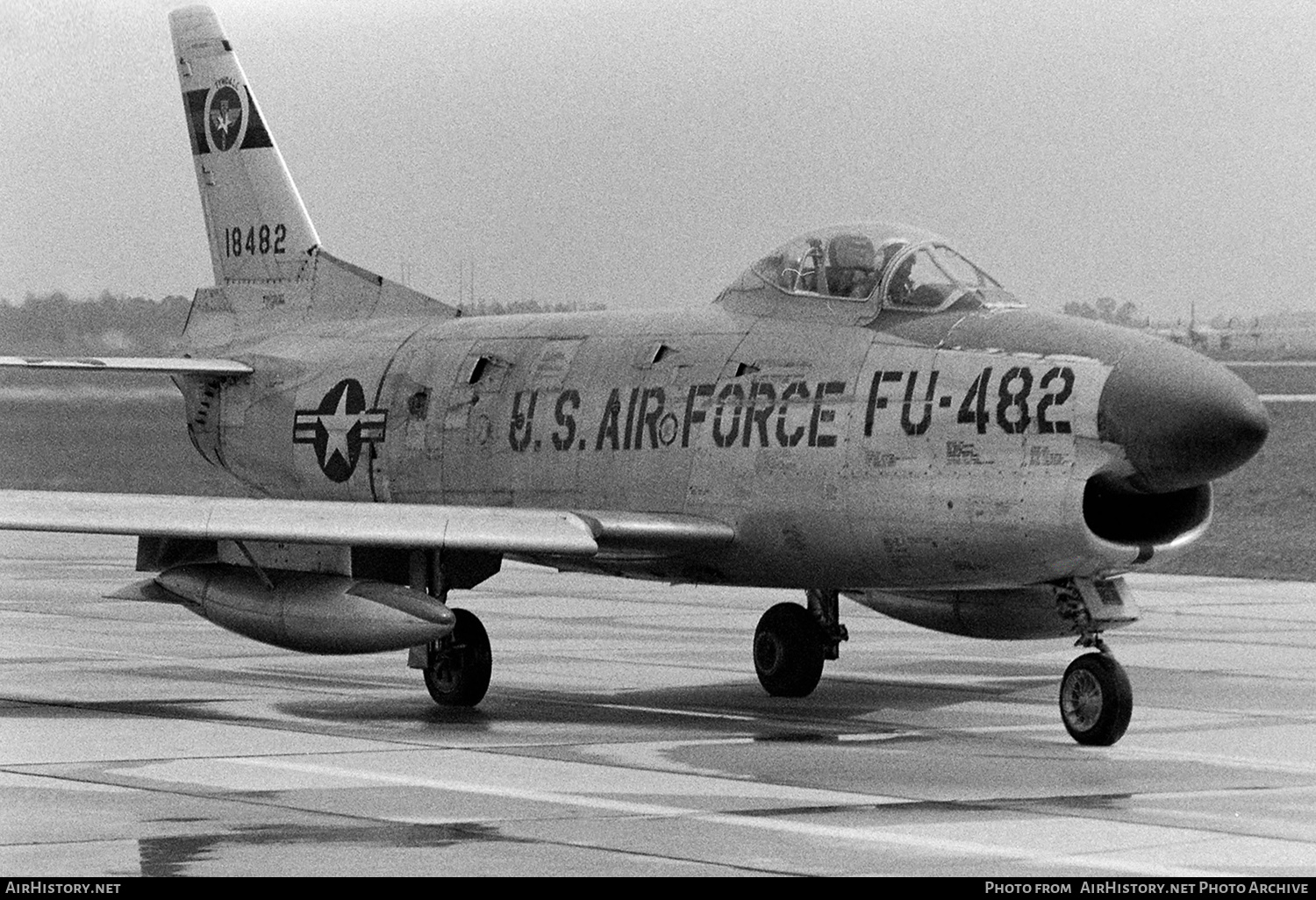 Aircraft Photo of 51-8482 / 18482 | North American F-86D Sabre | USA - Air Force | AirHistory.net #582433