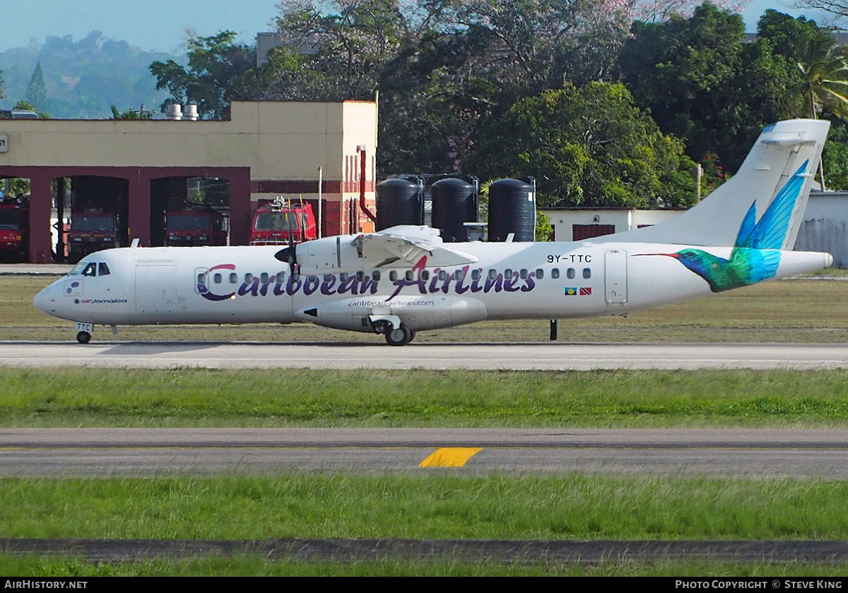 Aircraft Photo of 9Y-TTC | ATR ATR-72-600 (ATR-72-212A) | Caribbean Airlines | AirHistory.net #582435