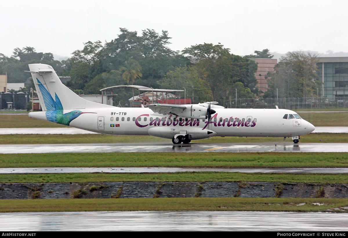 Aircraft Photo of 9Y-TTB | ATR ATR-72-600 (ATR-72-212A) | Caribbean Airlines | AirHistory.net #582438