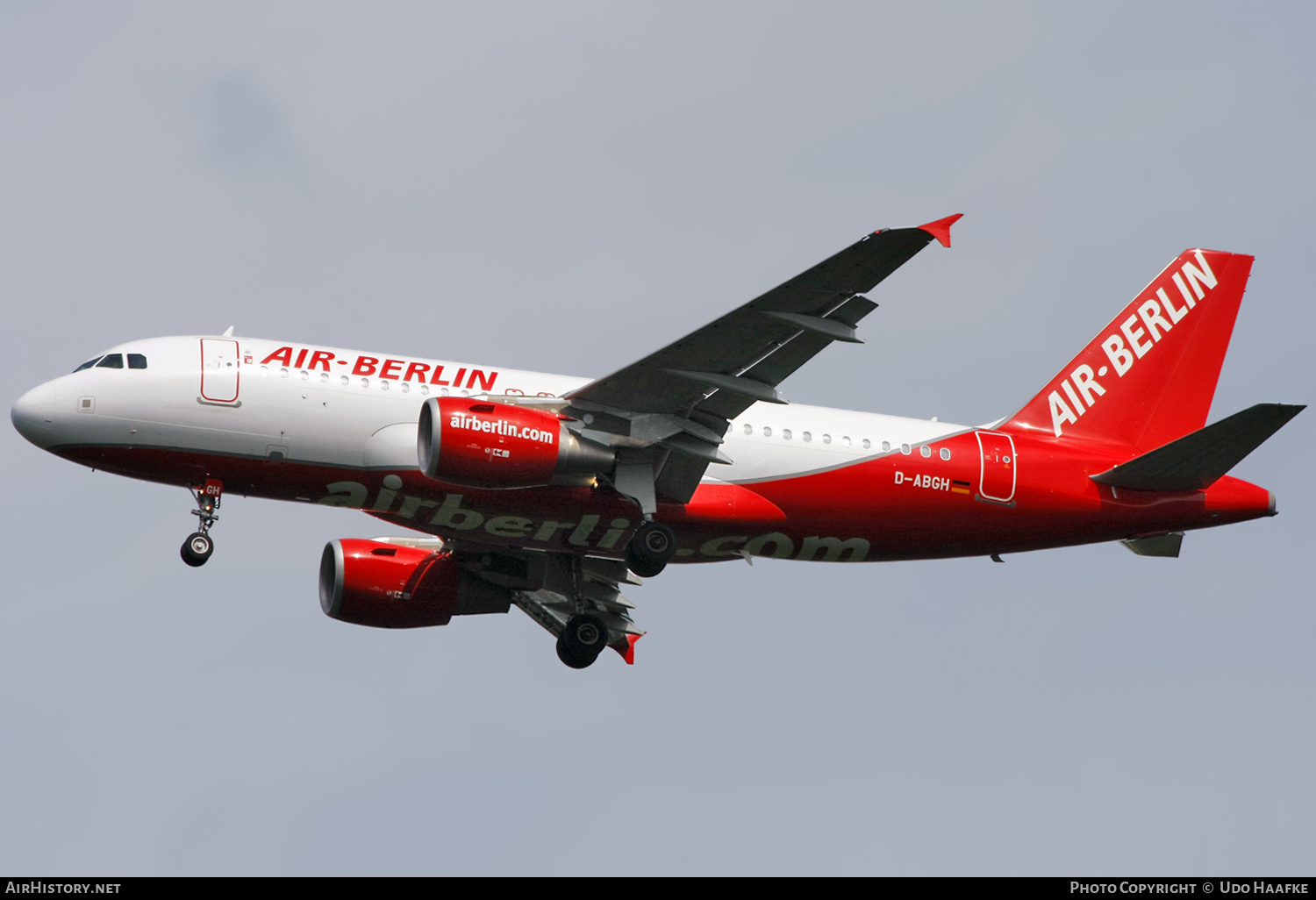 Aircraft Photo of D-ABGH | Airbus A319-112 | Air Berlin | AirHistory.net #582440