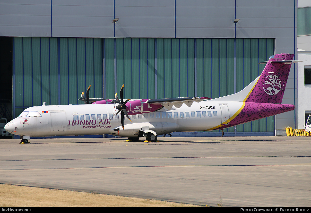 Aircraft Photo of 2-JUCE | ATR ATR-72-500 (ATR-72-212A) | Hunnu Air | AirHistory.net #582467