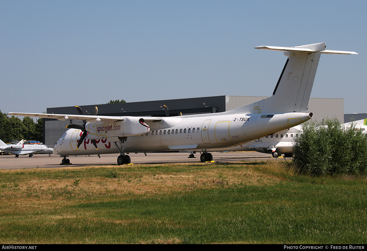 Aircraft Photo of 2-TSUX | Bombardier DHC-8-402 Dash 8 | SpiceJet | AirHistory.net #582468