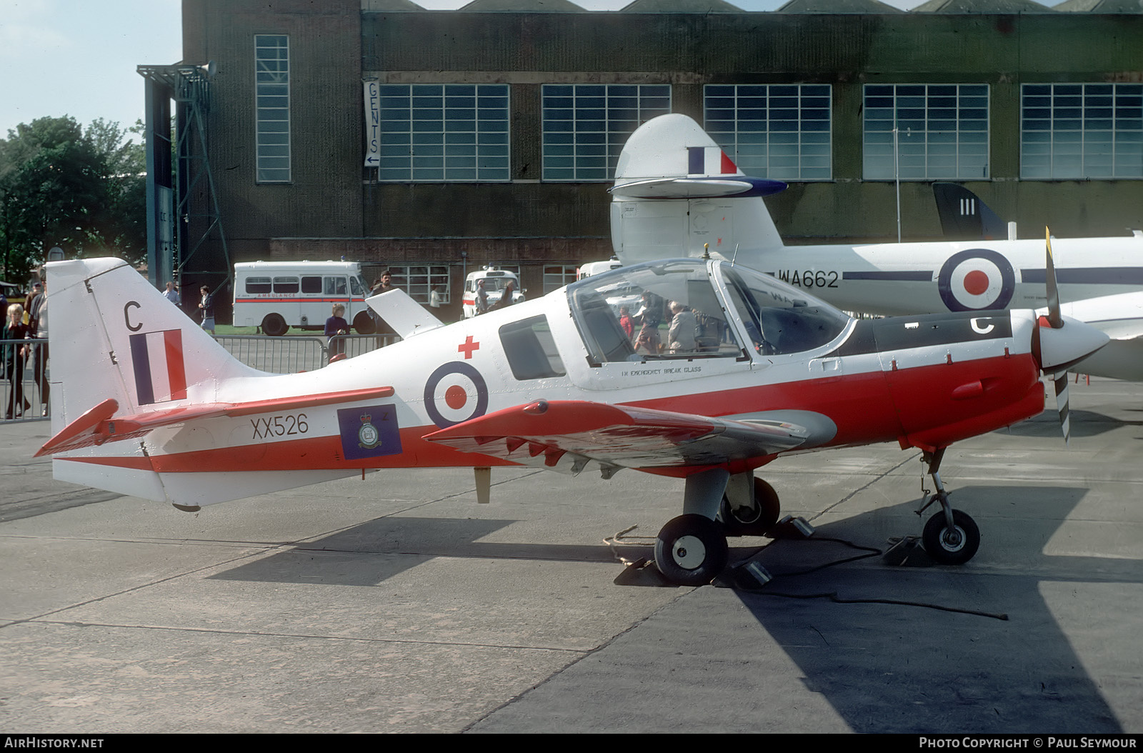 Aircraft Photo of XX526 | Scottish Aviation Bulldog T1 | UK - Air Force | AirHistory.net #582482