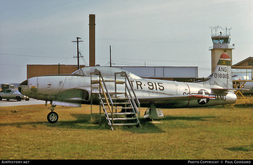 Aircraft Photo of 51-6915 / 0-16915 | Lockheed T-33A | USA - Air Force | AirHistory.net #582486