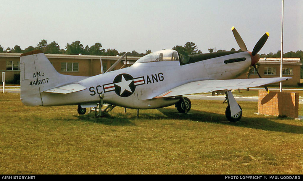 Aircraft Photo of 44-11807 / 4411807 | North American P-51K Mustang | USA - Air Force | AirHistory.net #582489
