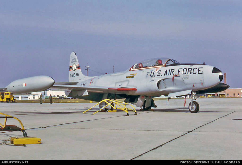Aircraft Photo of 56-1586 / 0-61586 | Lockheed T-33A | USA - Air Force | AirHistory.net #582493