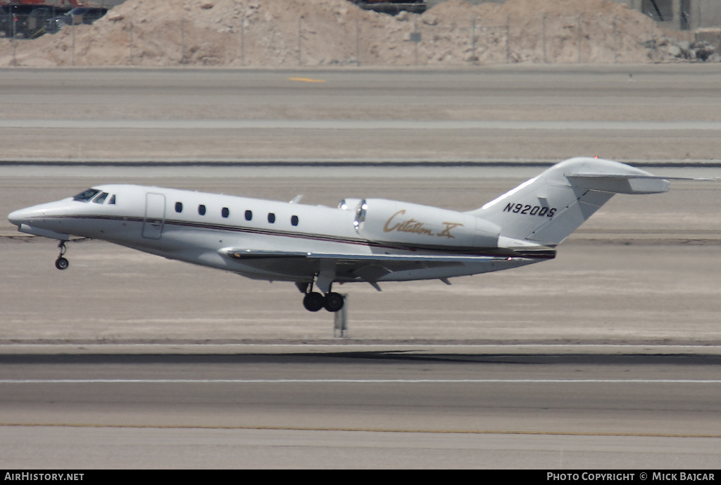 Aircraft Photo of N920QS | Cessna 750 Citation X | AirHistory.net #582494